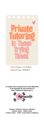 Private Tutoring in These Trying Times Chapitre 1 à 5 VF : page 75