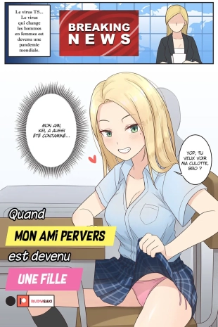 hentai Quand mon ami pervers est devenue une fille.