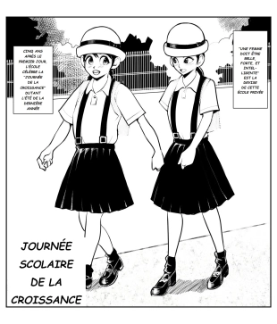 hentai Journée scolaire de la croissance